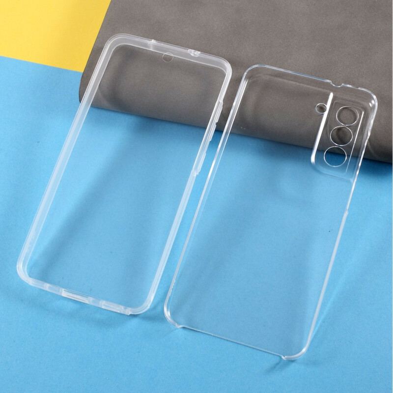 Capa Para Samsung Galaxy S21 FE Frente Transparente Traseira