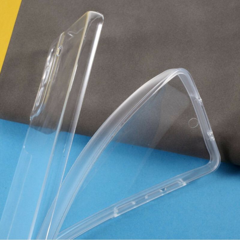 Capa Para Samsung Galaxy S21 FE Frente Transparente Traseira