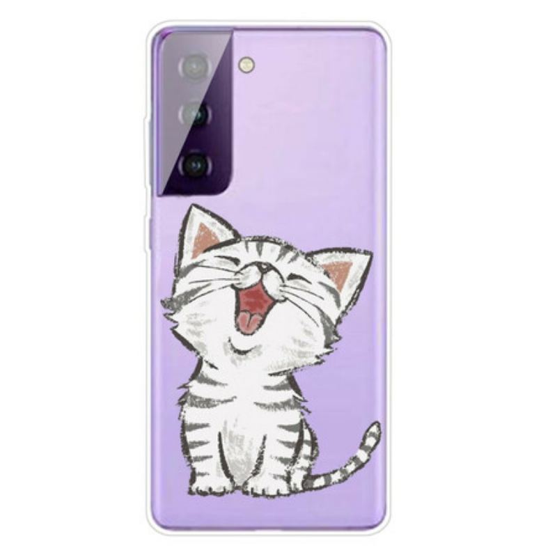 Capa Para Samsung Galaxy S21 FE Gato