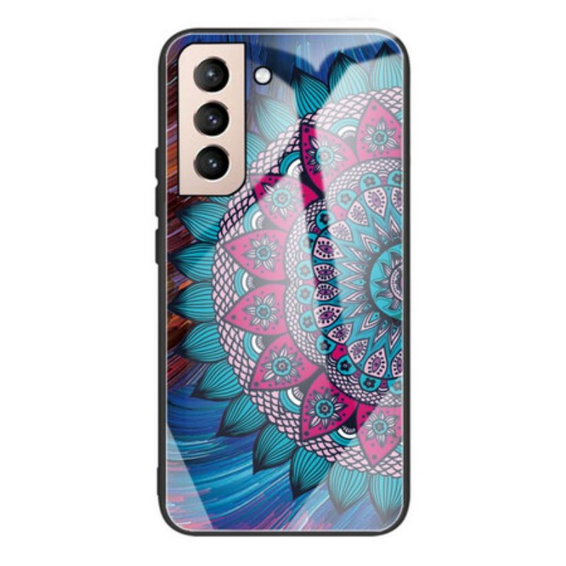 Capa Para Samsung Galaxy S21 FE Mandala Vidro Temperado