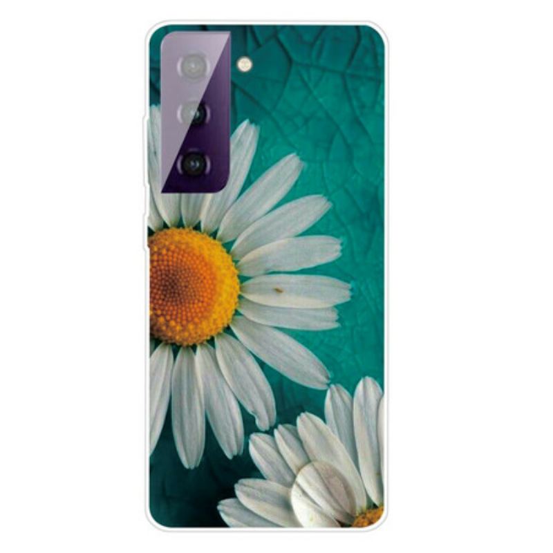 Capa Para Samsung Galaxy S21 FE Margarida