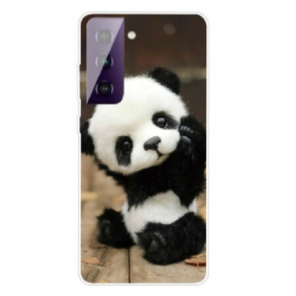 Capa Para Samsung Galaxy S21 FE Panda Flexível