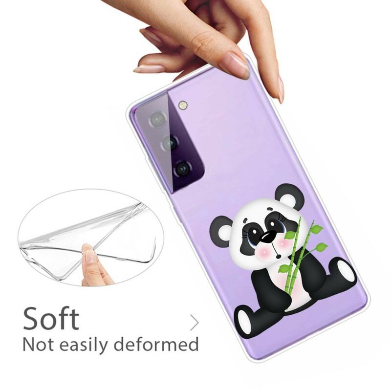 Capa Para Samsung Galaxy S21 FE Panda Triste