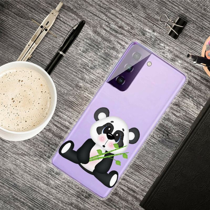 Capa Para Samsung Galaxy S21 FE Panda Triste