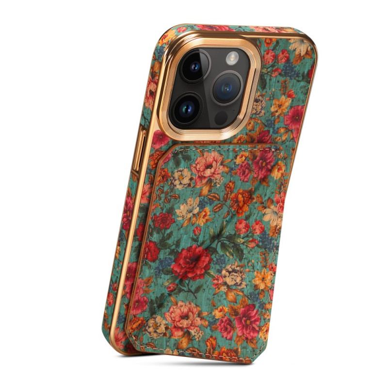 Capa De Celular Para iPhone 15 Pro Max Porta-cartões Vintage