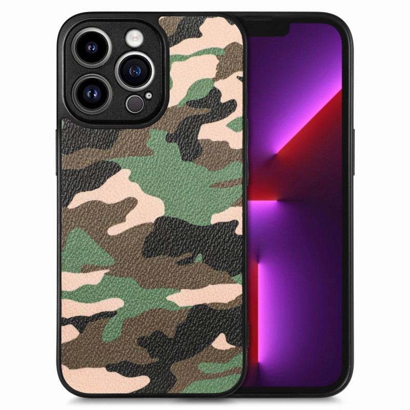 Capa Para iPhone 15 Pro Max Camuflagem Militar