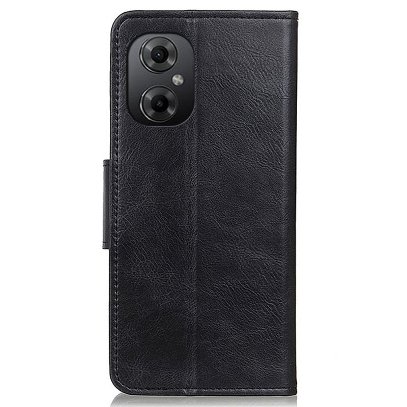 Capa Flip Para Poco M5 Fecho De Couro Estilo Reversível