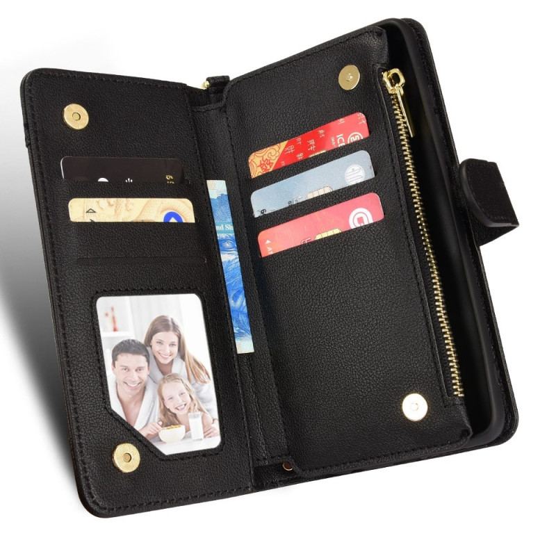 Capa Flip Para Poco M5 Porta-moedas Estiloso