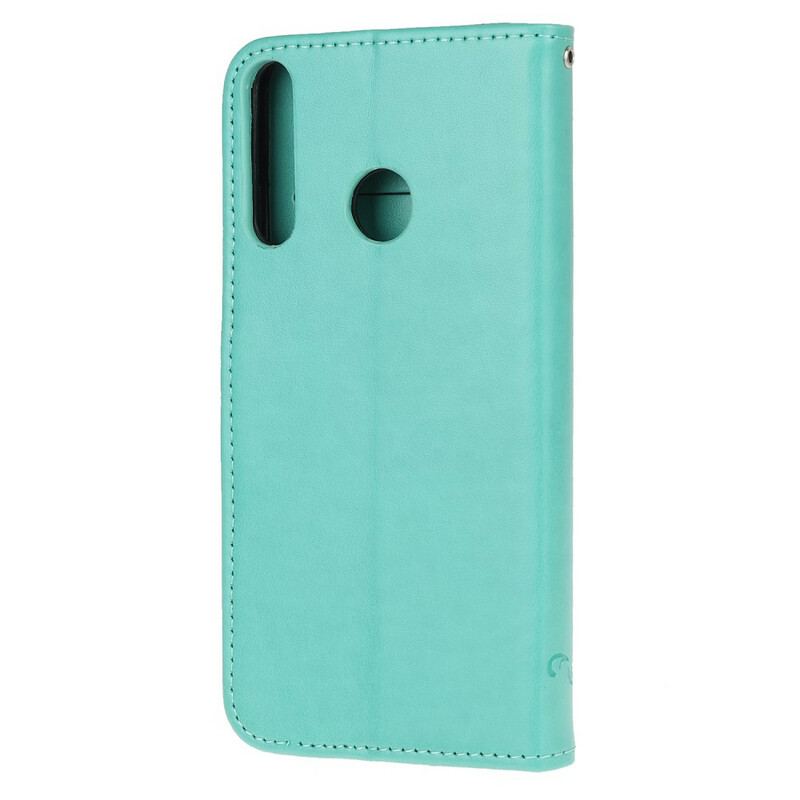 Capa Flip Para Huawei Y7p Borboletas Encantadas