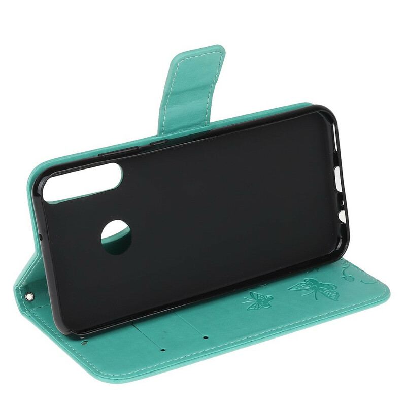 Capa Flip Para Huawei Y7p Borboletas Encantadas