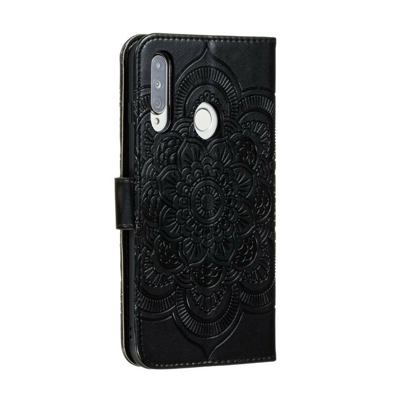 Capa Folio Para Huawei Y7p Mandala Completa