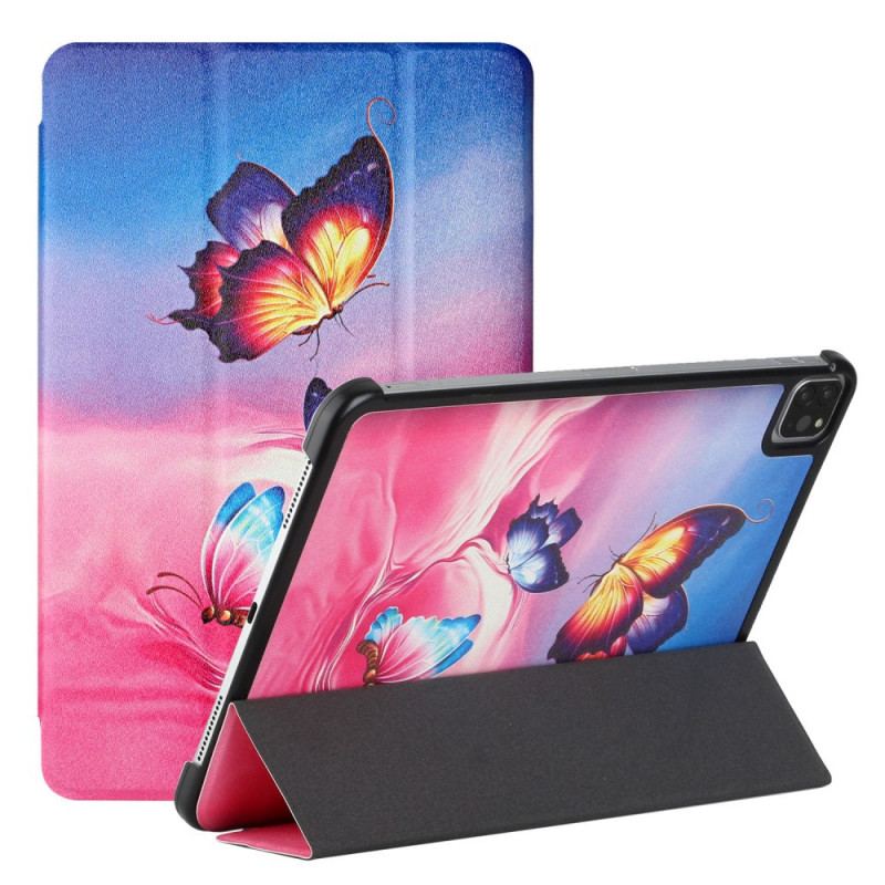 Capa De Celular Para iPad Pro 11" (2022) Borboletas