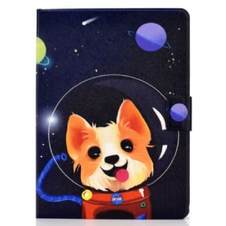 Capa Em Pele Para iPad Pro 11" (2022) Cosmo-cão