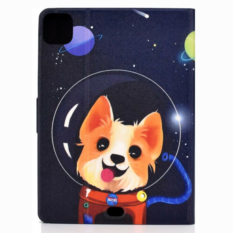 Capa Em Pele Para iPad Pro 11" (2022) Cosmo-cão