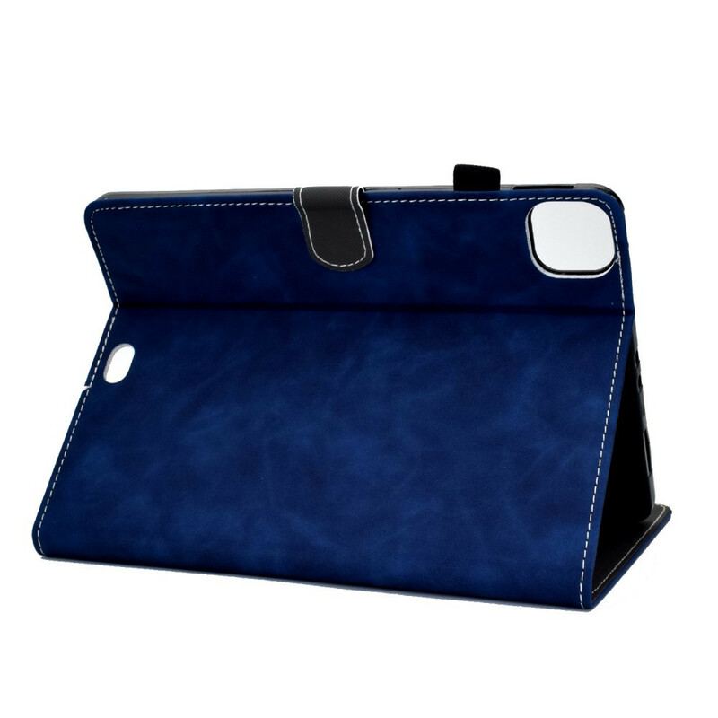 Capa Flip Para iPad Pro 11" (2022) Couro Falso Vintage