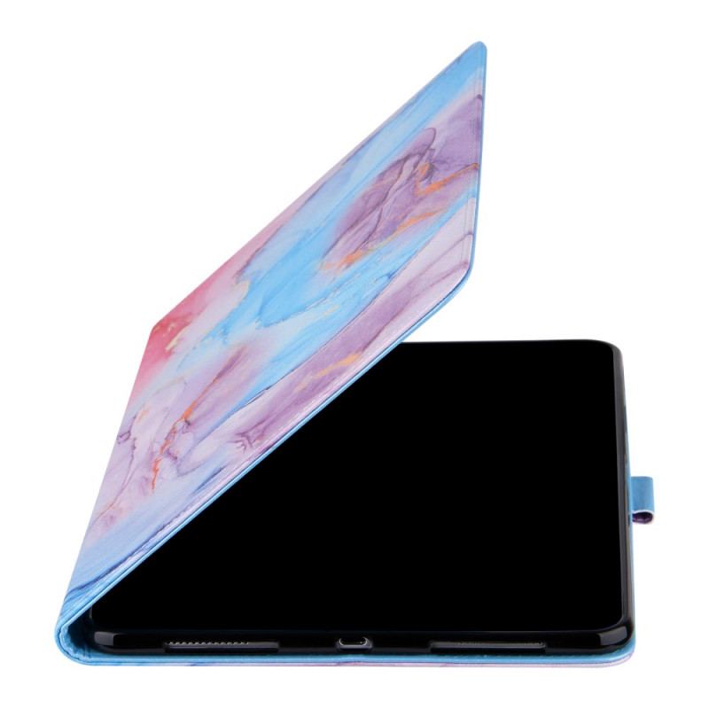 Capa Flip Para iPad Pro 11" (2022) Mármore Estilizado