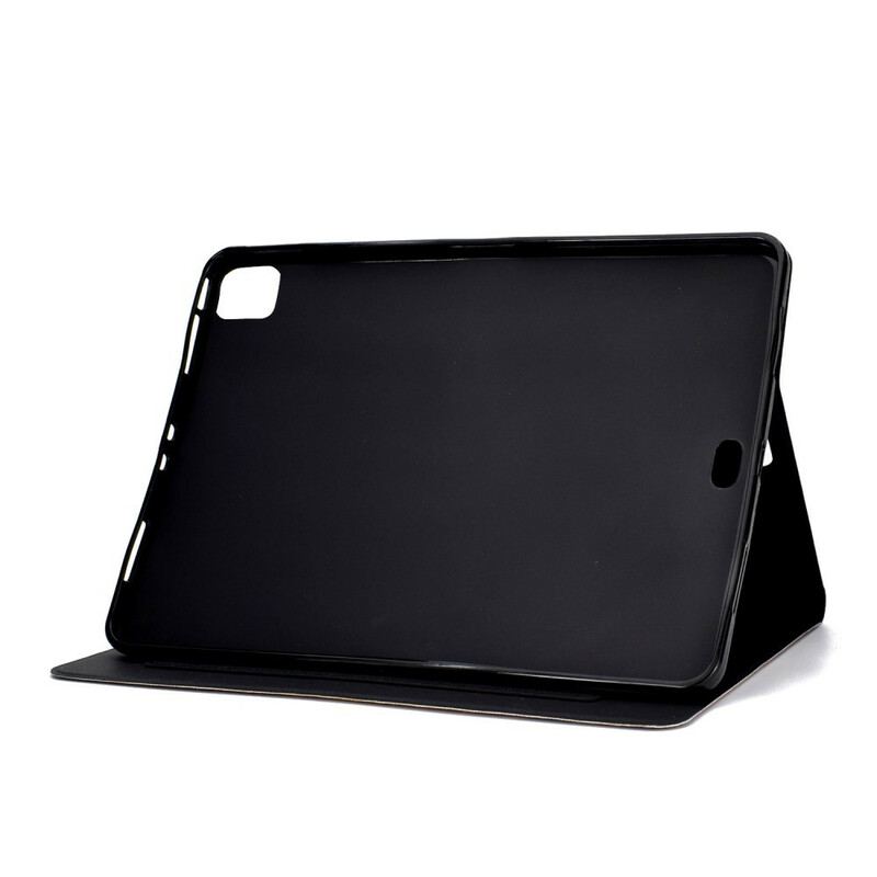 Capa Folio Para iPad Pro 11" (2022) Gato Engraçado