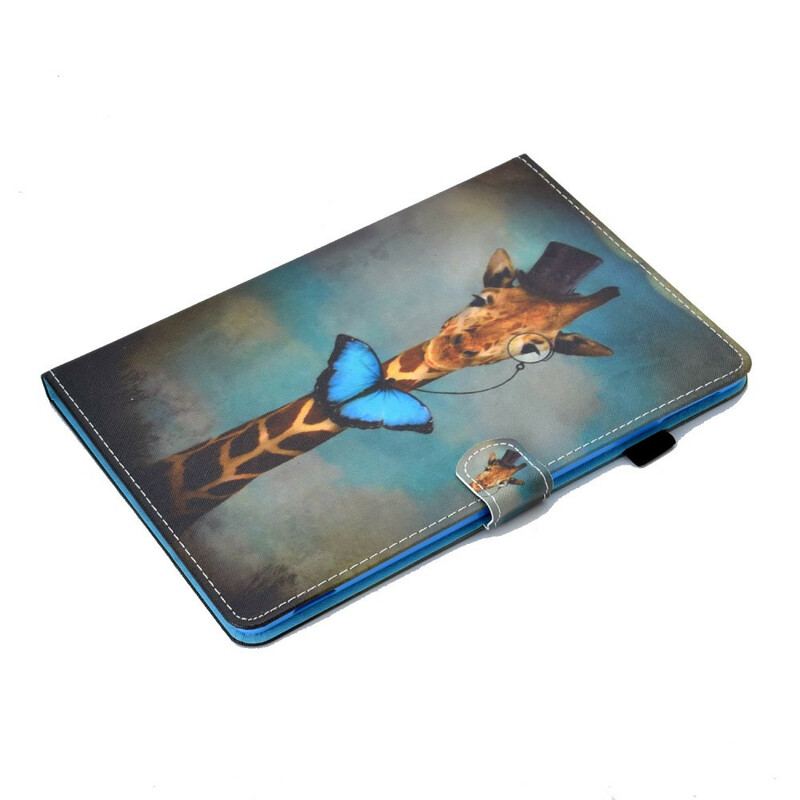 Capa Folio Para iPad Pro 11" (2022) Girafa Elegante