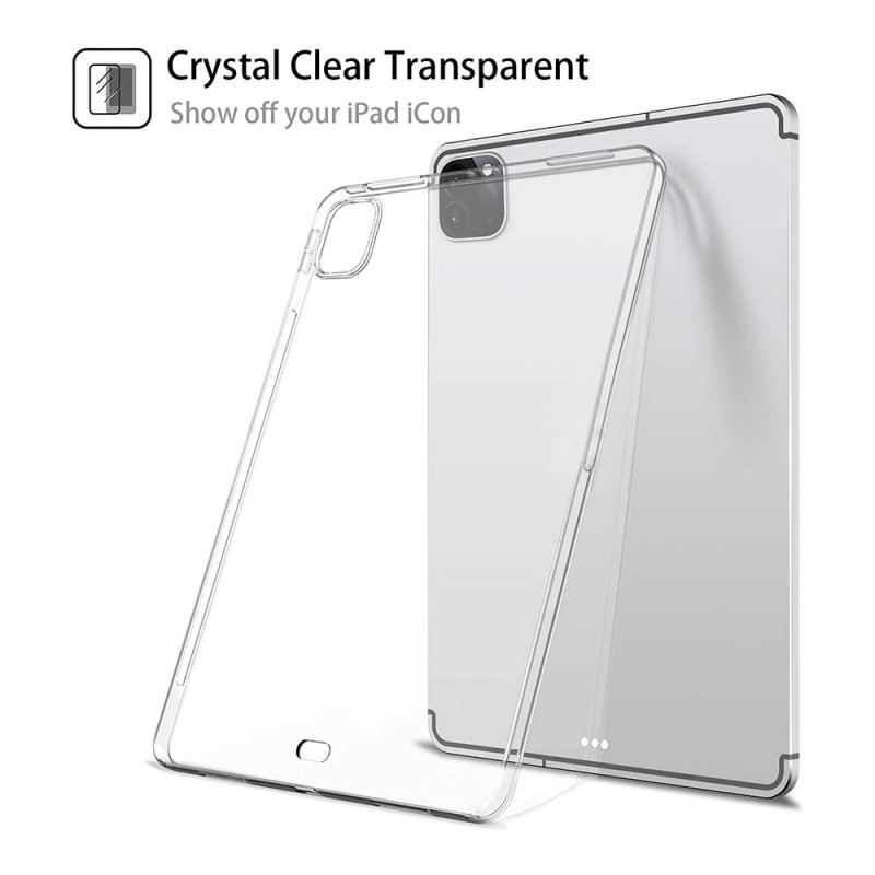 Capa Para iPad Pro 11" (2022) Flexível Transparente