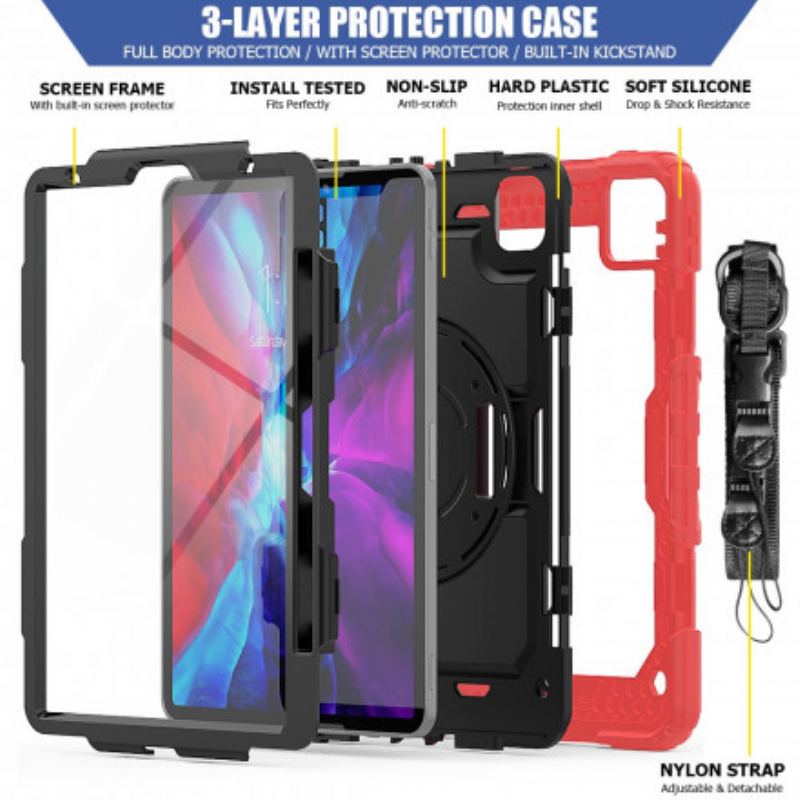 Capa Para iPad Pro 11" (2022) Multifuncional Ultra Resistente