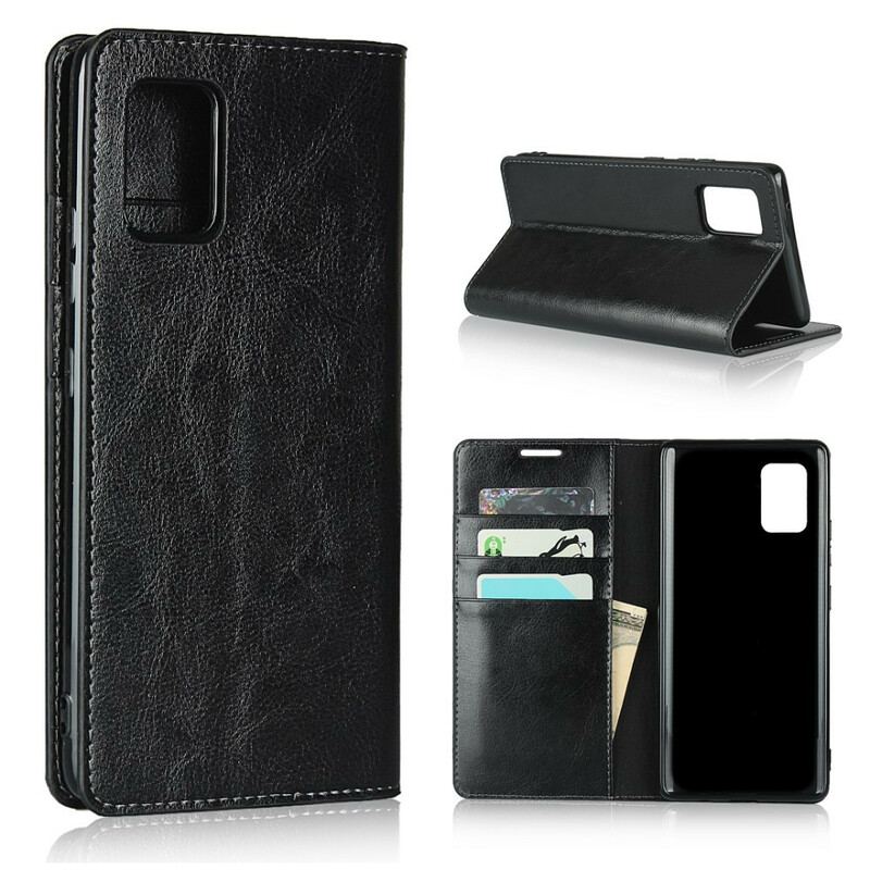 Capa De Celular Para Samsung Galaxy A51 5G Flip Couro Legitimo