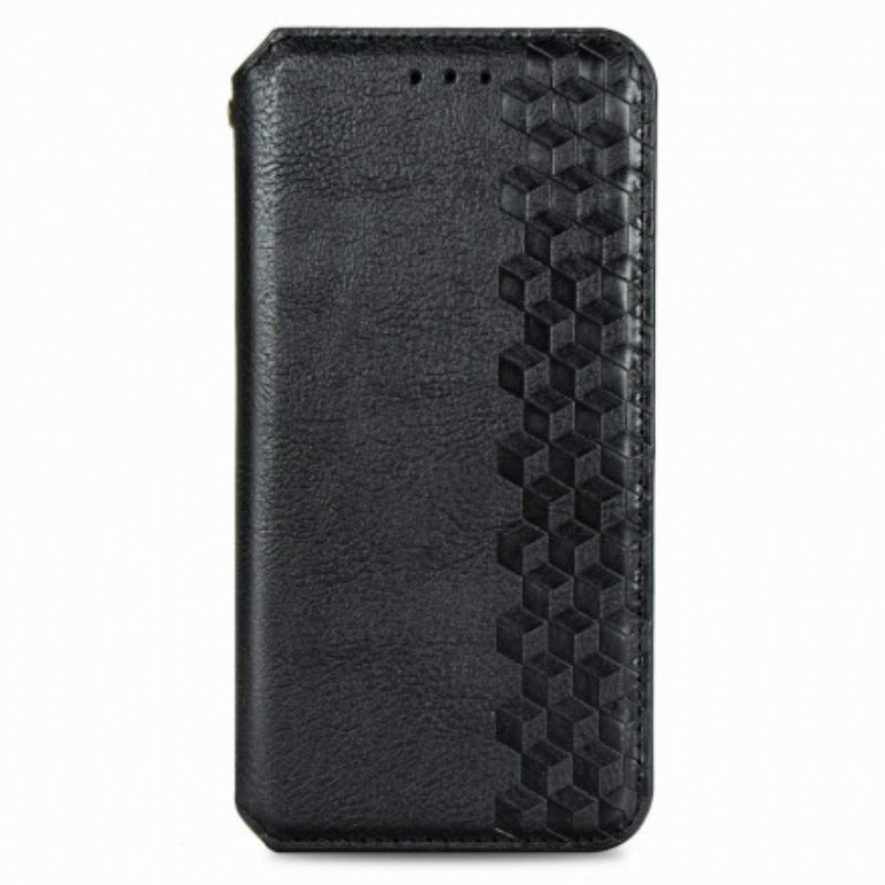 Capa De Celular Para Samsung Galaxy A51 5G Flip Textura Diamante Efeito Couro