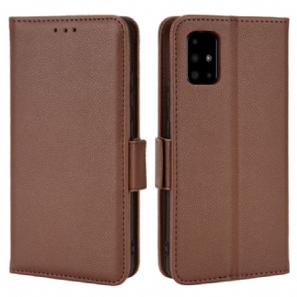 Capa Flip Para Samsung Galaxy A51 5G De Couro Aba Dupla Novas Cores