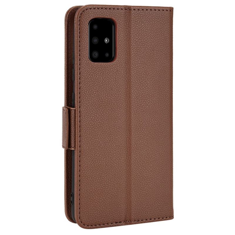 Capa Flip Para Samsung Galaxy A51 5G De Couro Aba Dupla Novas Cores