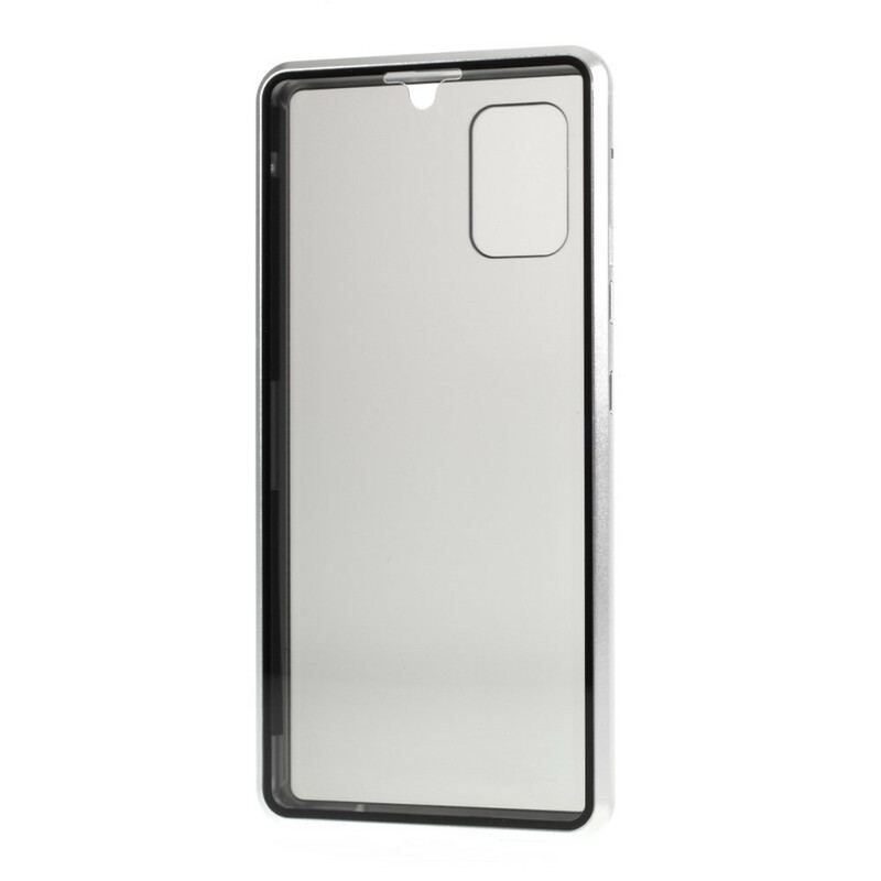 Capa Para Samsung Galaxy A51 5G Vidro Temperado Frontal E Traseiro E Metal