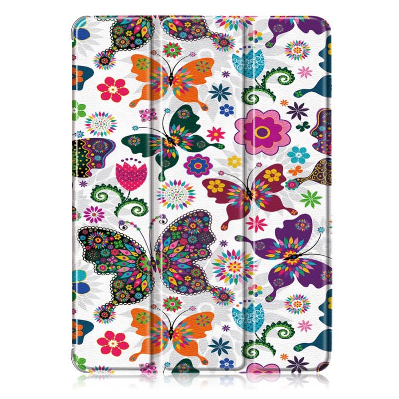 Capa De Celular Para iPad Pro 12.9" (2020) Borboletas Retrô