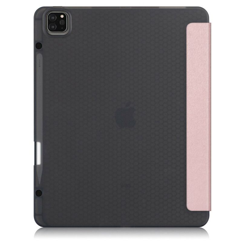 Capa De Celular Para iPad Pro 12.9" (2020) Couro Macio