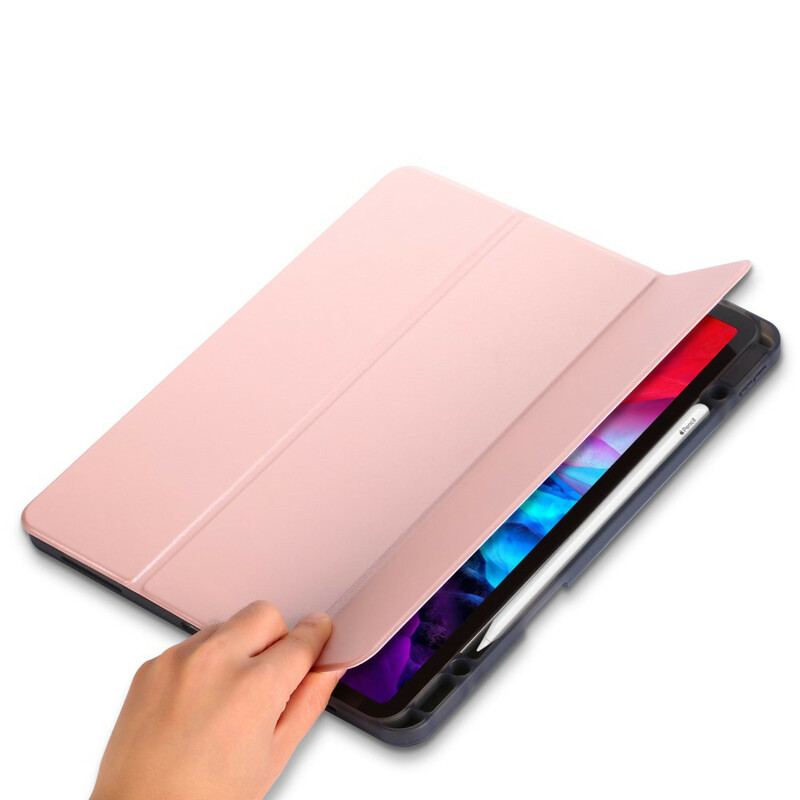 Capa De Celular Para iPad Pro 12.9" (2020) Couro Macio