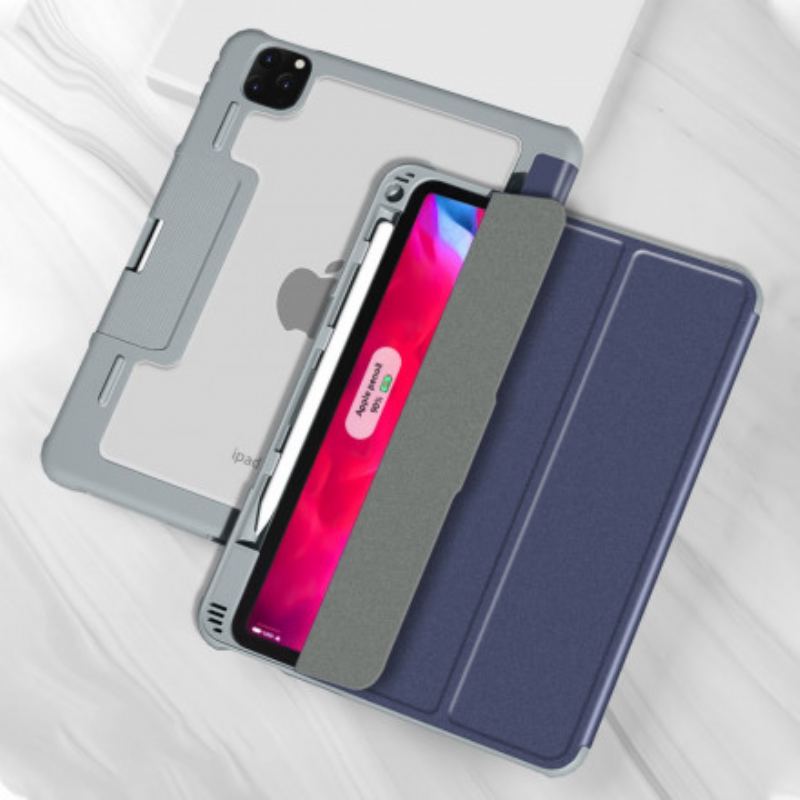 Capa De Celular Para iPad Pro 12.9" (2020) Suporte Para Estilete Mutural Série Yaxing