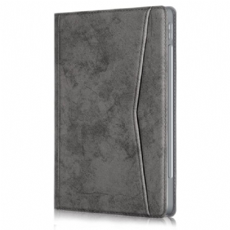 Capa Para iPad Pro 12.9" (2020) Efeito Couro Empresarial