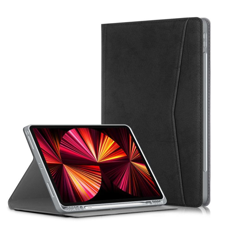 Capa Para iPad Pro 12.9" (2020) Efeito Couro Empresarial