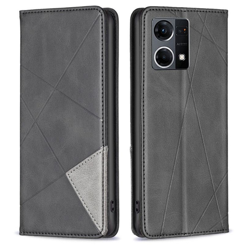 Capa De Celular Para Oppo Reno 7 Flip Diamantes