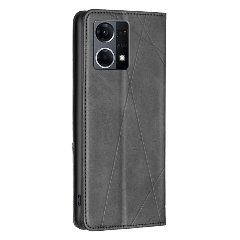 Capa De Celular Para Oppo Reno 7 Flip Diamantes