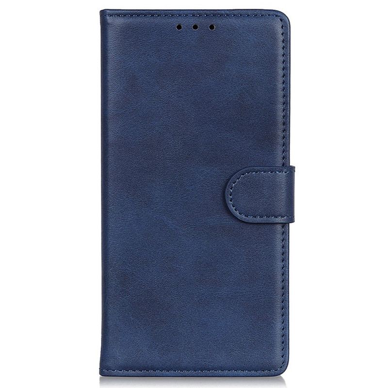 Capa De Couro Para Oppo Reno 7 Estilo De Couro Fosco