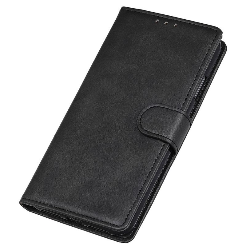 Capa De Couro Para Oppo Reno 7 Estilo De Couro Fosco