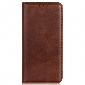 Capa Flip Para Oppo Reno 7 Clássico Couro Rachado