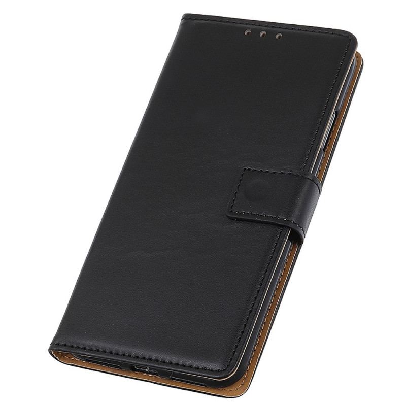 Capa Flip Para Oppo Reno 7 Couro Sintético Liso