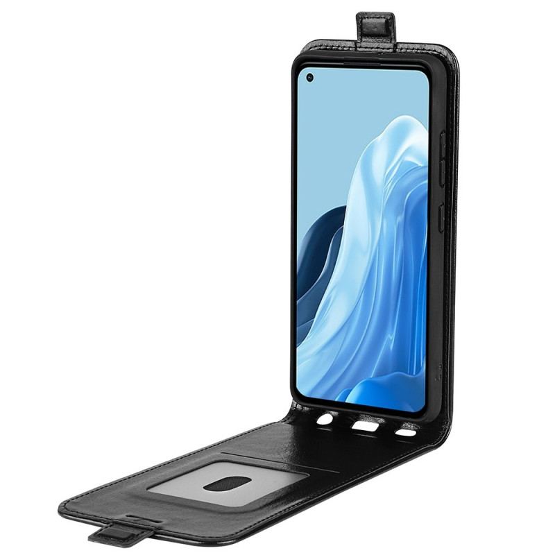 Capa Folio Para Oppo Reno 7 Flip Aba Vertical