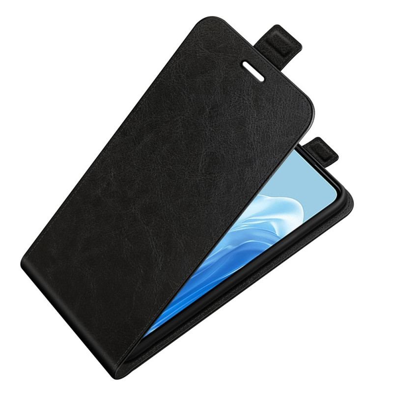 Capa Folio Para Oppo Reno 7 Flip Aba Vertical