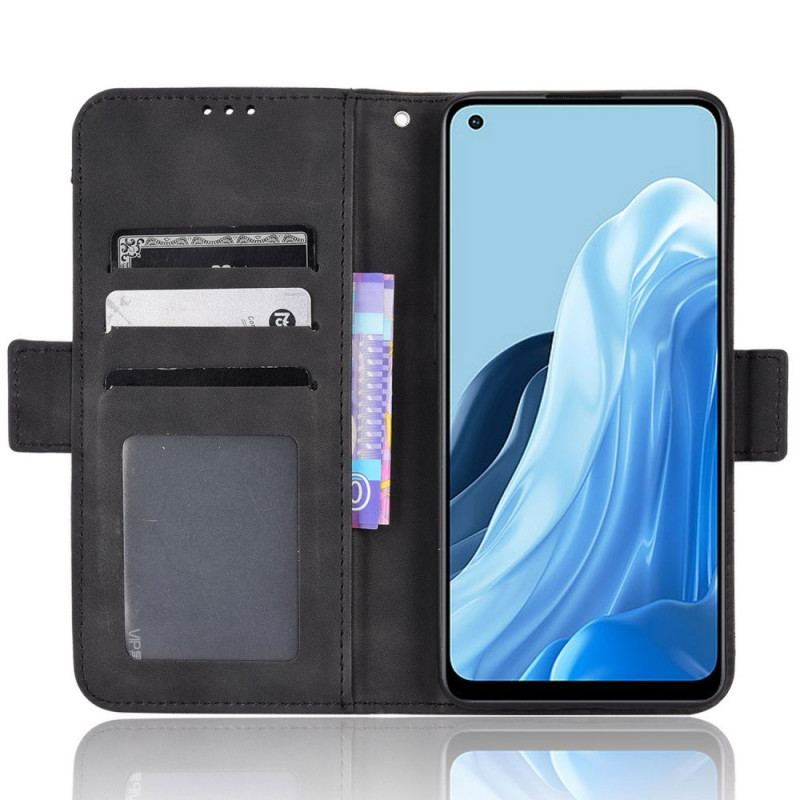 Capa Folio Para Oppo Reno 7 Multi-card Premier Class