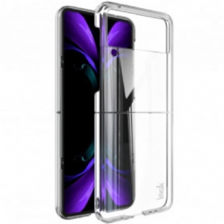 Capa Para Samsung Galaxy Z Flip 3 5G De Couro Cristal Imak