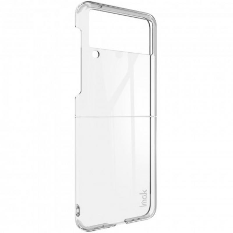 Capa Para Samsung Galaxy Z Flip 3 5G De Couro Cristal Imak