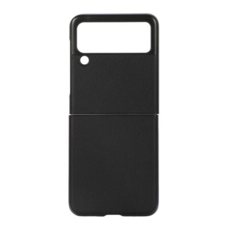 Capa Para Samsung Galaxy Z Flip 3 5G De Couro Couro Genuíno