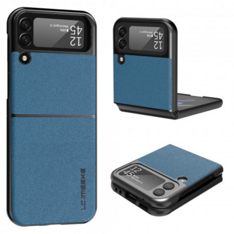 Capa Para Samsung Galaxy Z Flip 3 5G De Couro Lc.imeeke