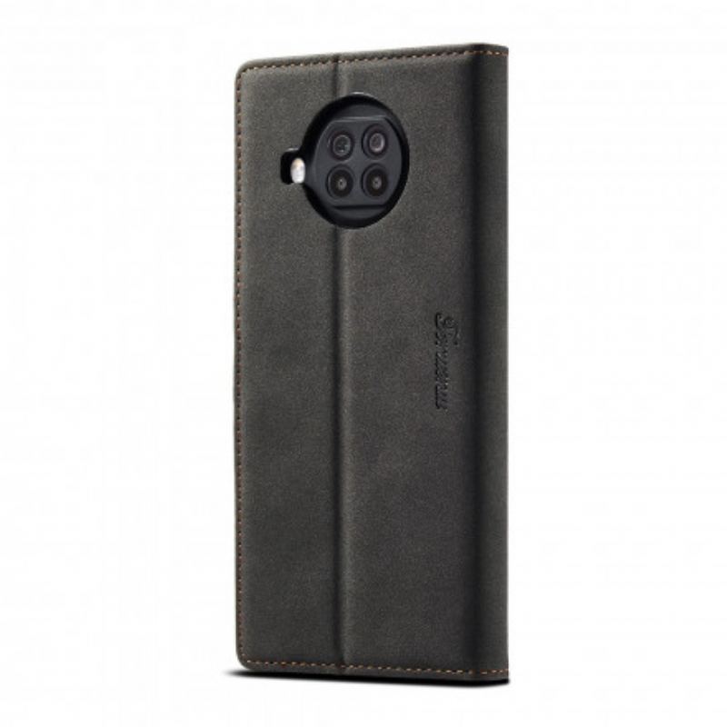 Capa Flip Para Xiaomi Mi 10T Lite Forwenw Efeito Couro