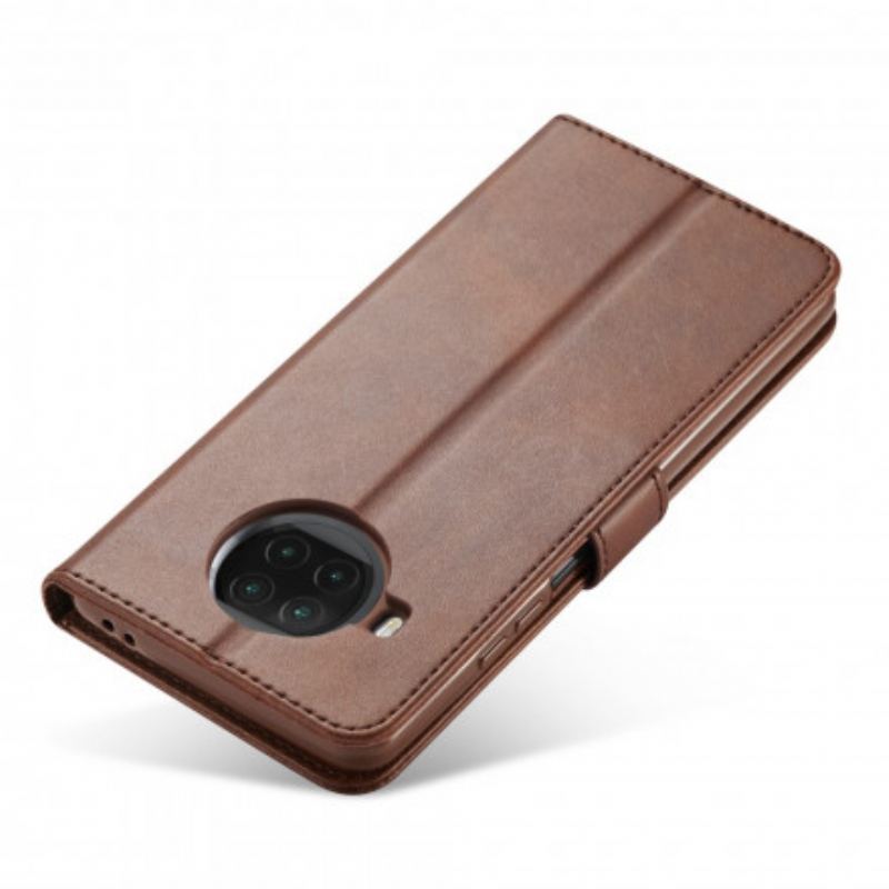 Capa Flip Para Xiaomi Mi 10T Lite Lc.imeeke Efeito Couro